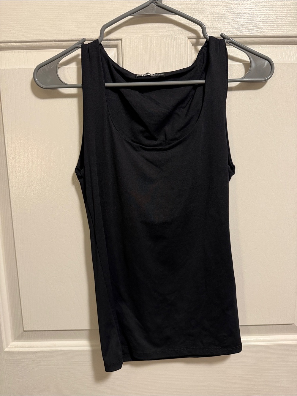 Zara Black Scoop Neck Tank Top